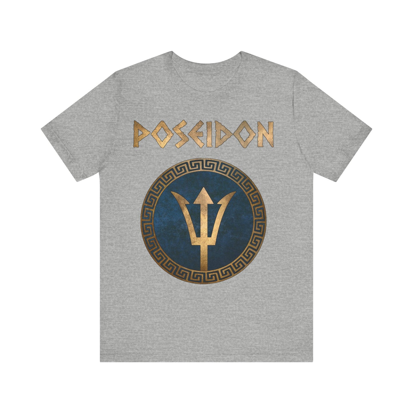 Poseidon Greek God of the Sea - Trident of the Ocean God - Gods of Olympus T-shirt