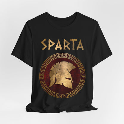 Sparta - Corinthian Helmet Symbol - Lacedaemonian Spartans T-shirt