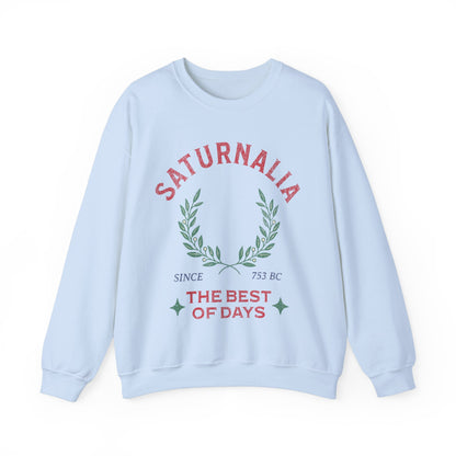 Saturnalia - Ancient Roman Holiday - The Best of Days - Santurnalia Unisex Heavy Blend™ Crewneck Sweatshirt