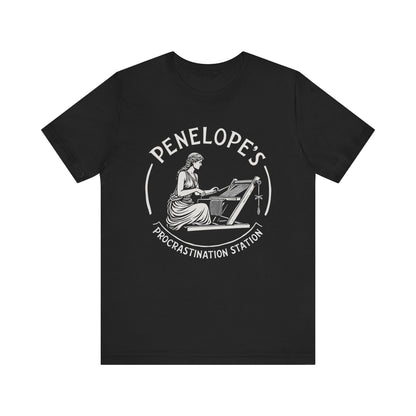 Penelope's Procrastination Station - The Odyssey - Funny Greek Mythology T-shirt