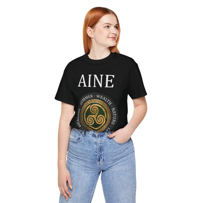 Aine Ancient Celtic and Irish Goddess of Summer, Prosperity and Love T-Shirt