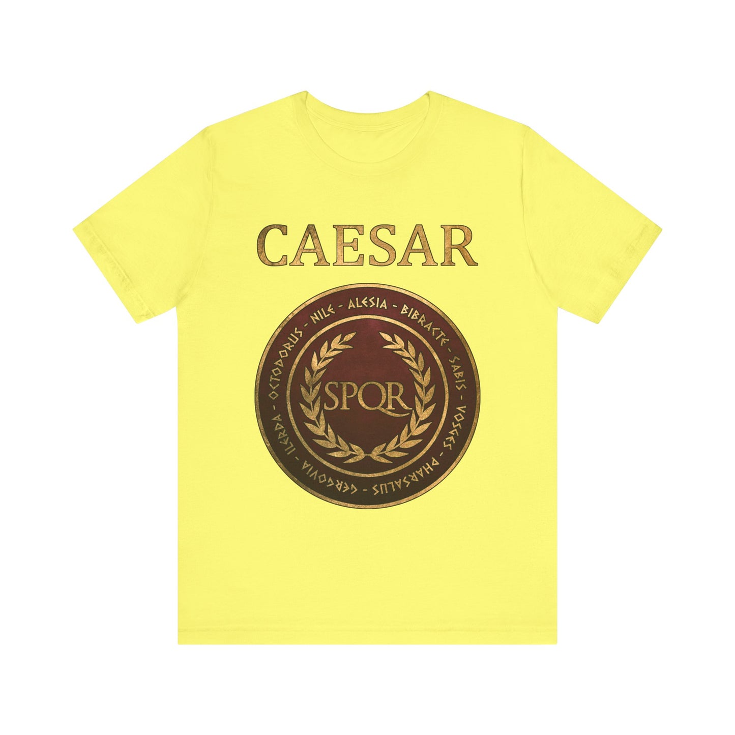 Julius Caesar Famous Battles T-Shirt