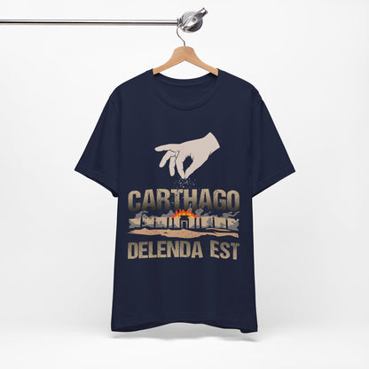 Carthago Delenda Est - Carthage Must Be Destroyed - Funny History T-shirt