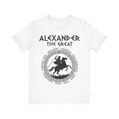 Alexander the Great - King of Macedon - Alexander and Bucephalus T-shirt