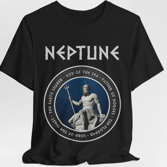 Neptune Ancient Roman Sea God  T-Shirt