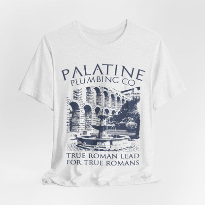 Palatine Plumbing Co - Funny Roman History T-Shirt