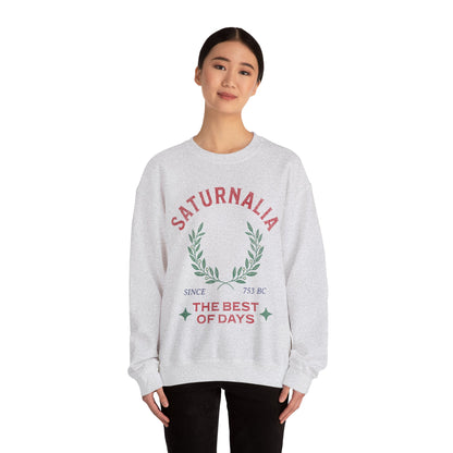 Saturnalia - Ancient Roman Holiday - The Best of Days - Santurnalia Unisex Heavy Blend™ Crewneck Sweatshirt