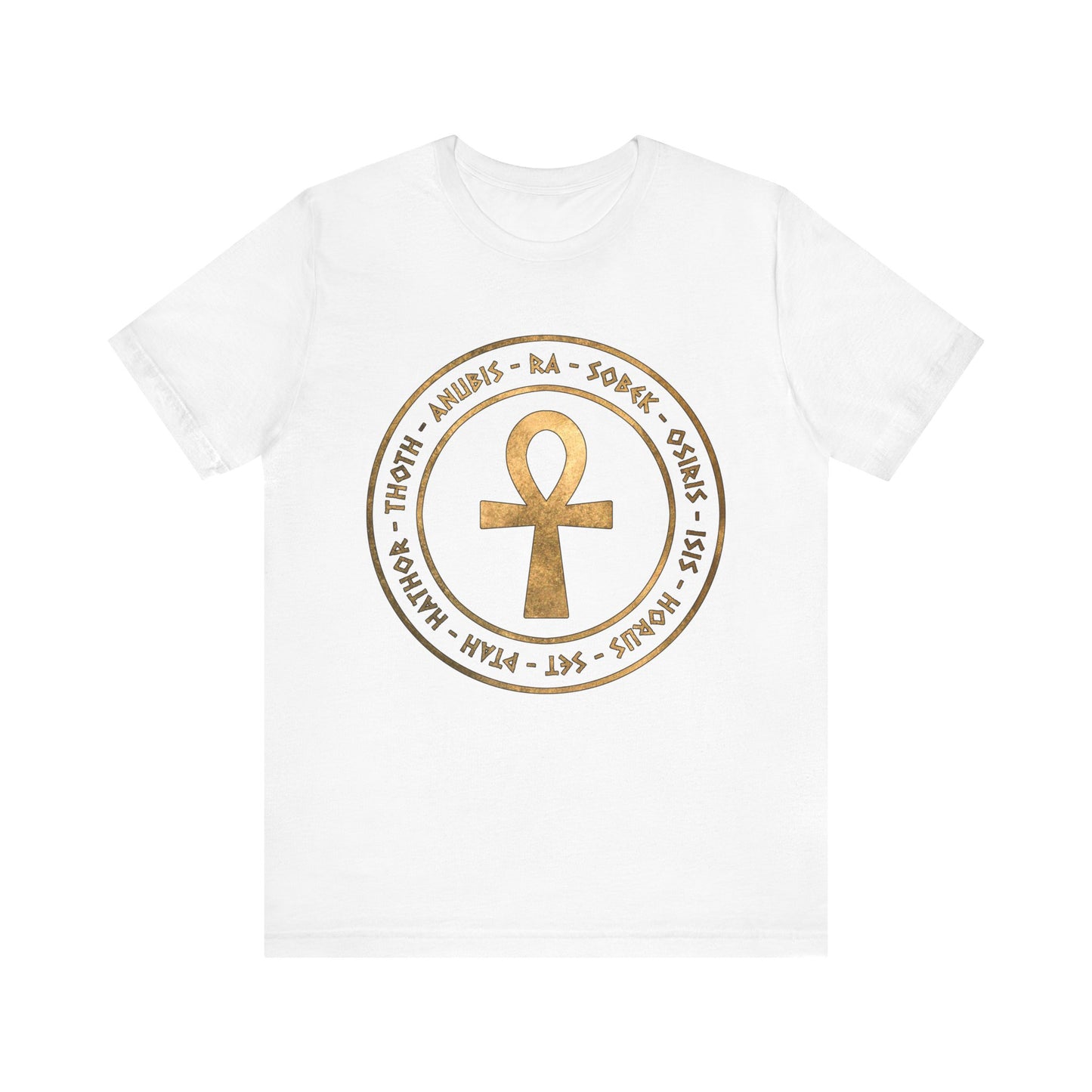 Egyptian Gods the Ancient Gods of Egypt Ankh T-Shirt