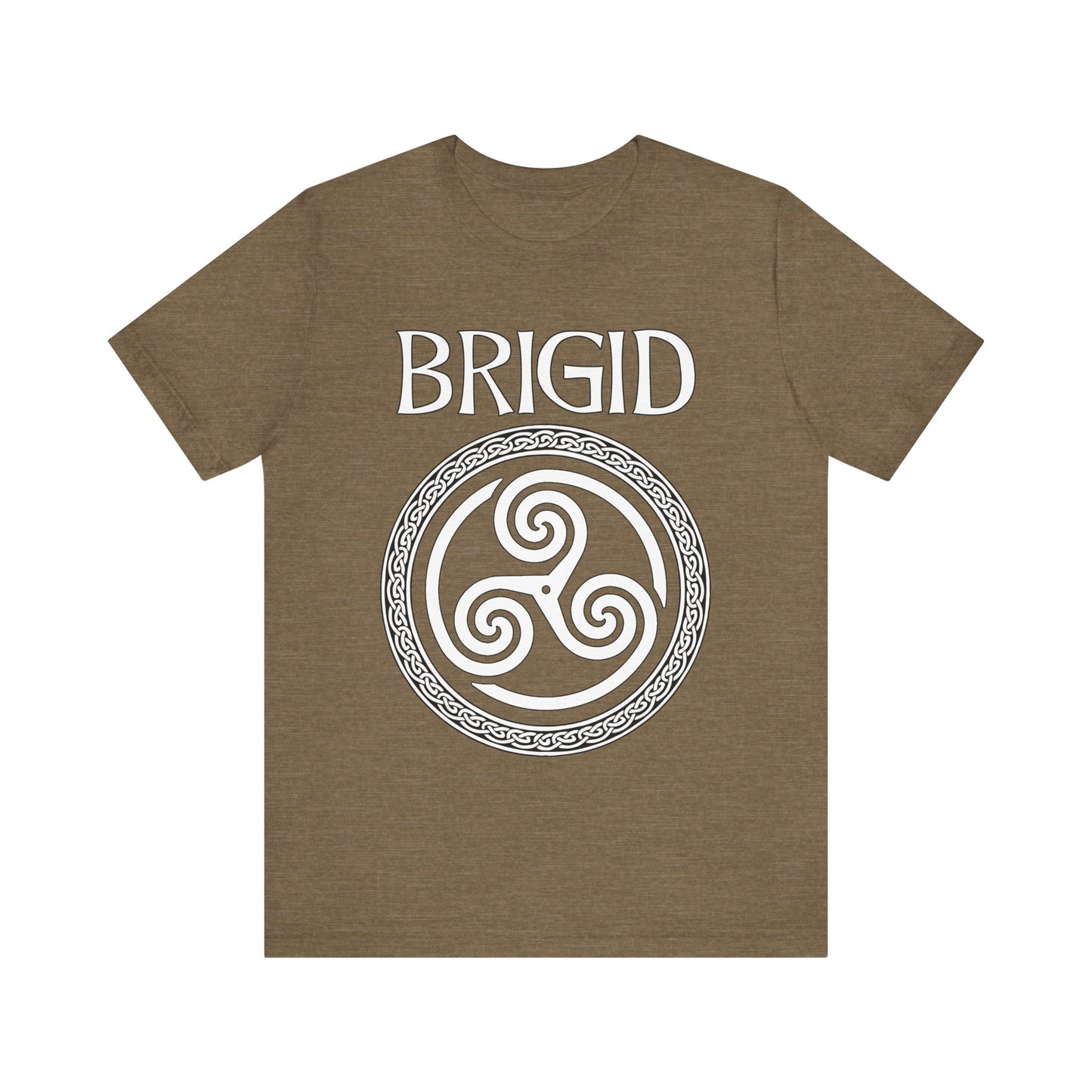 Brigid Celtic Goddess Triskelion Symbol T-Shirt