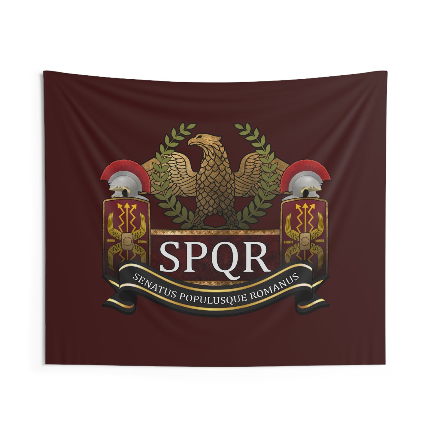 SPQR Legionary of Rome - Roman Empire - Roman Army Indoor Wall Tapestry 60" x 50"