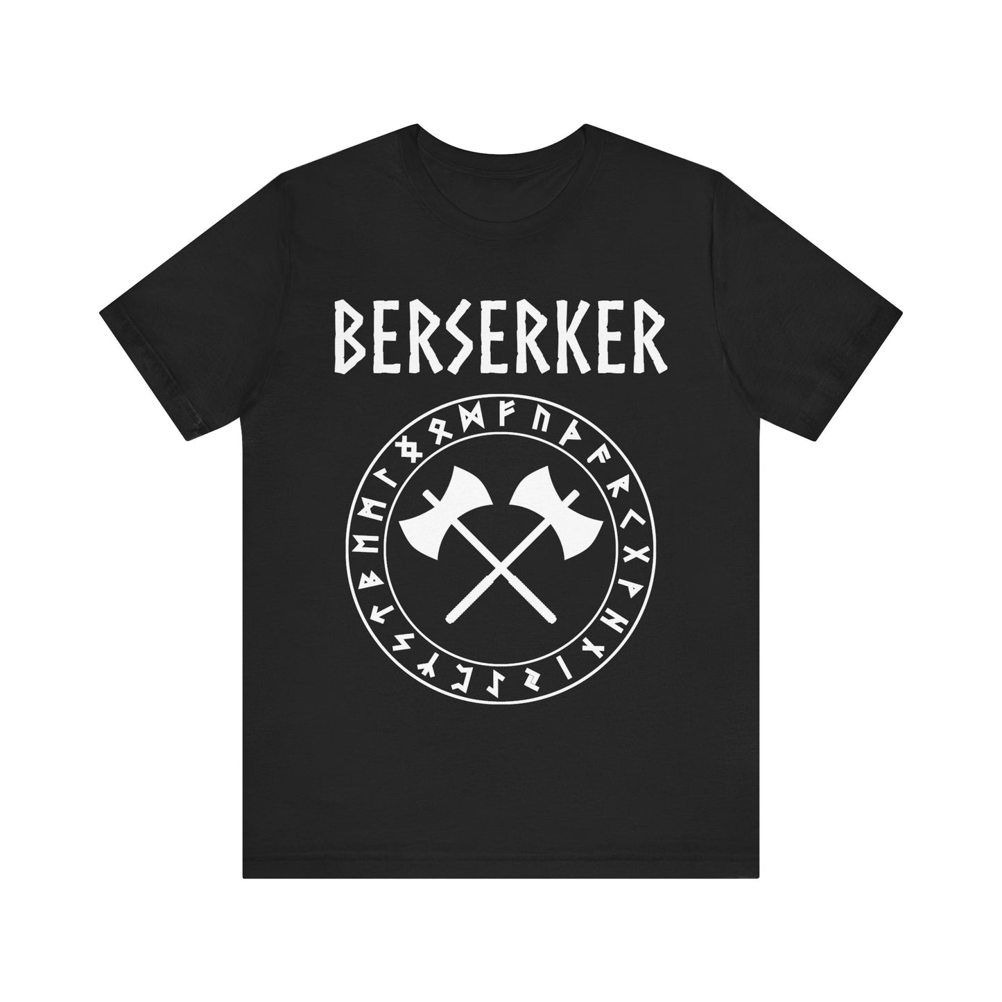 Viking Berserker with Runes T-shirt