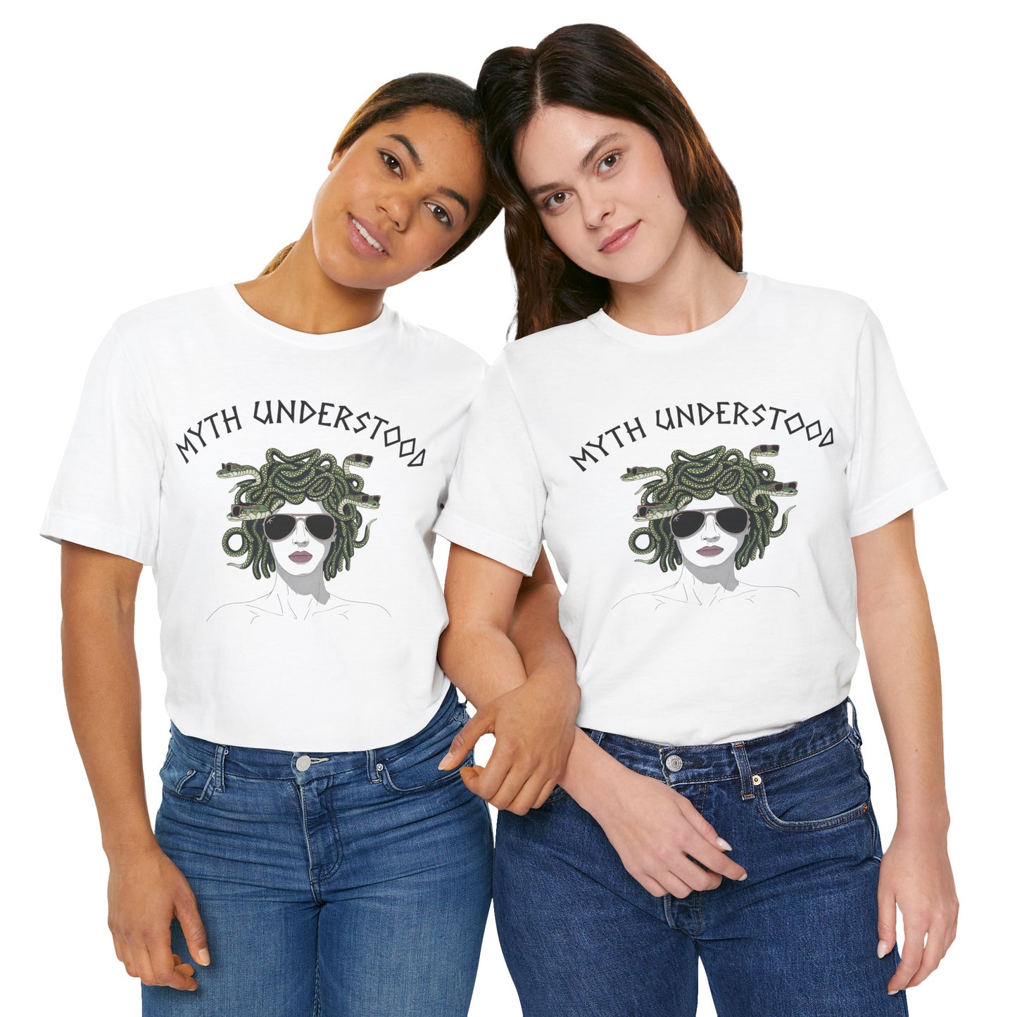 Medusa Myth Understood  - Funny Greek Mythology T-Shirt