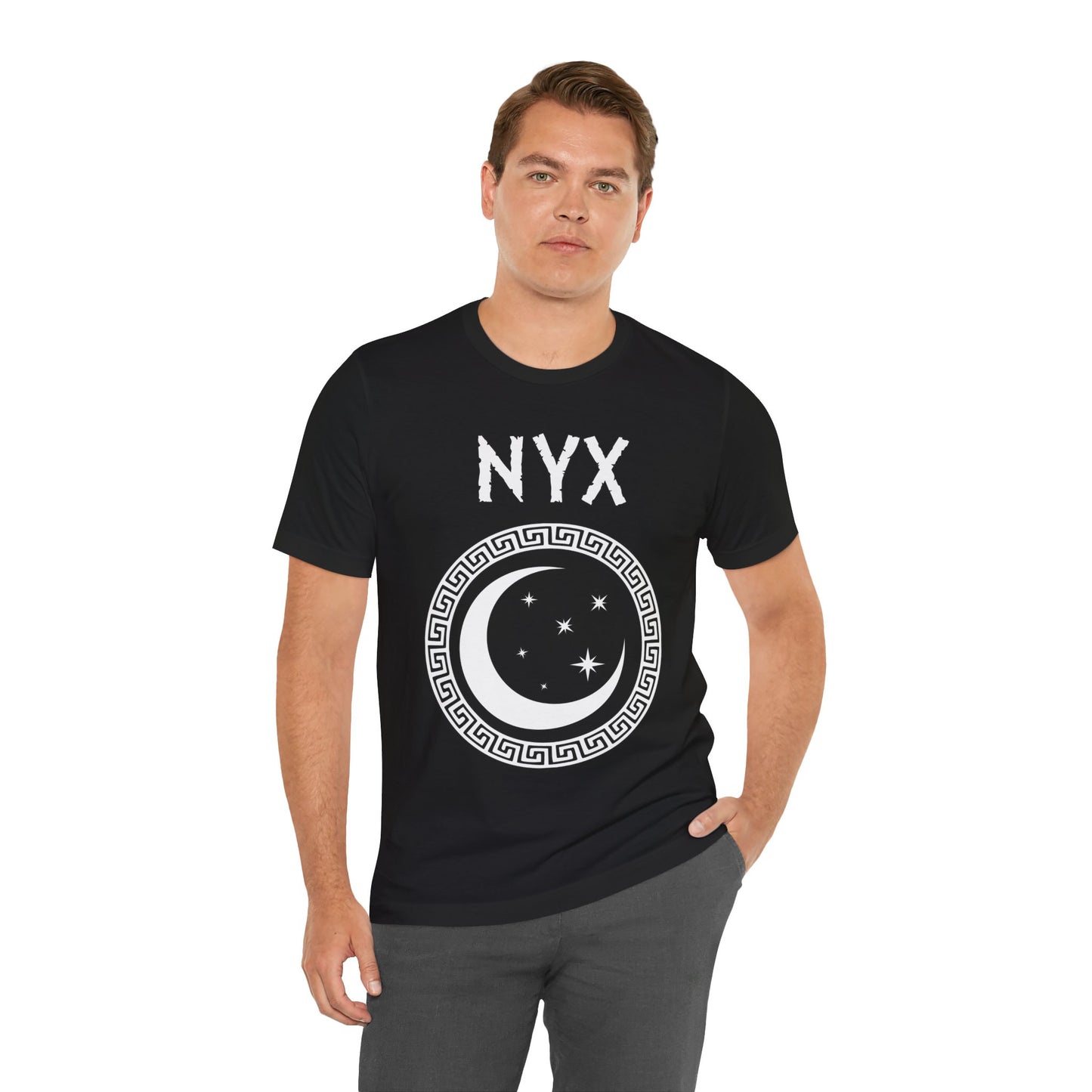 Nyx Greek Goddess of Night Symbol T-shirt