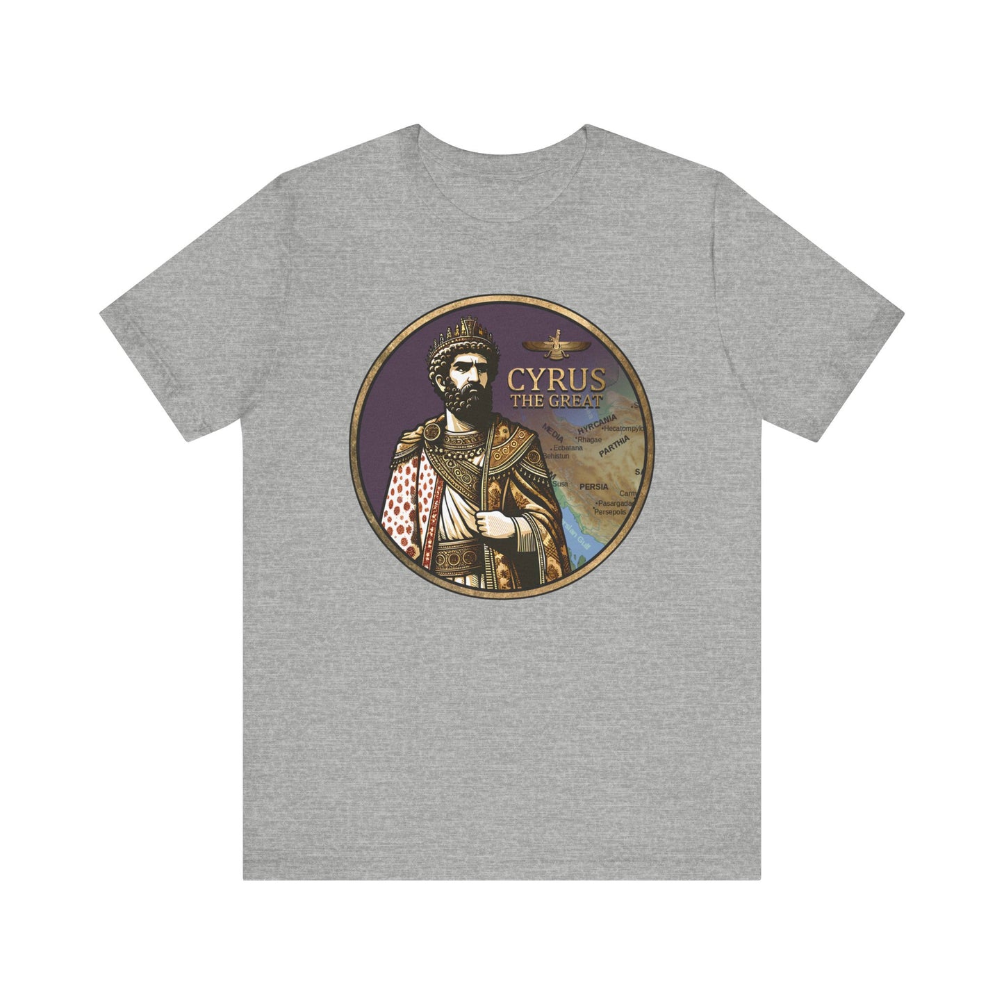 Cyrus the Great - The Great King of Persia - Achaemenid Empire T-Shirt