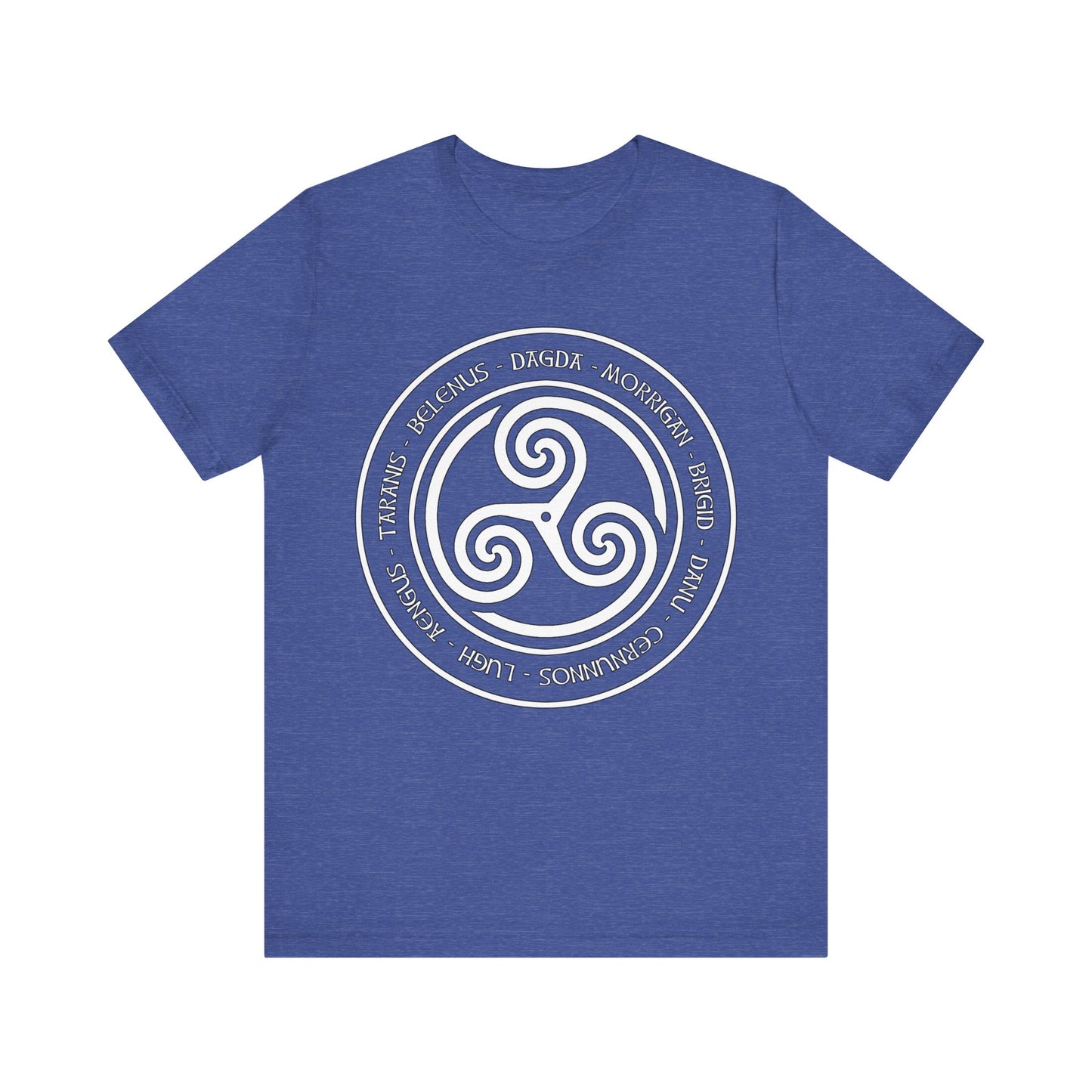 Ancient Celtic Gods and Goddesses Triskelion T-Shirt