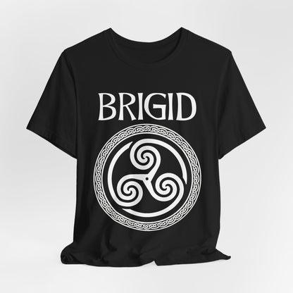 Brigid Celtic Goddess Triskelion Symbol T-Shirt