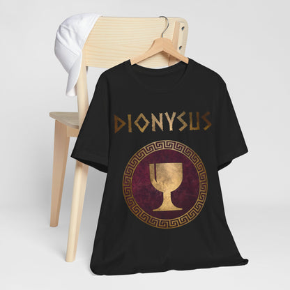 Dionysus Greek God of Festivals, Wine and Parties - Gods of Olympus T-shirt