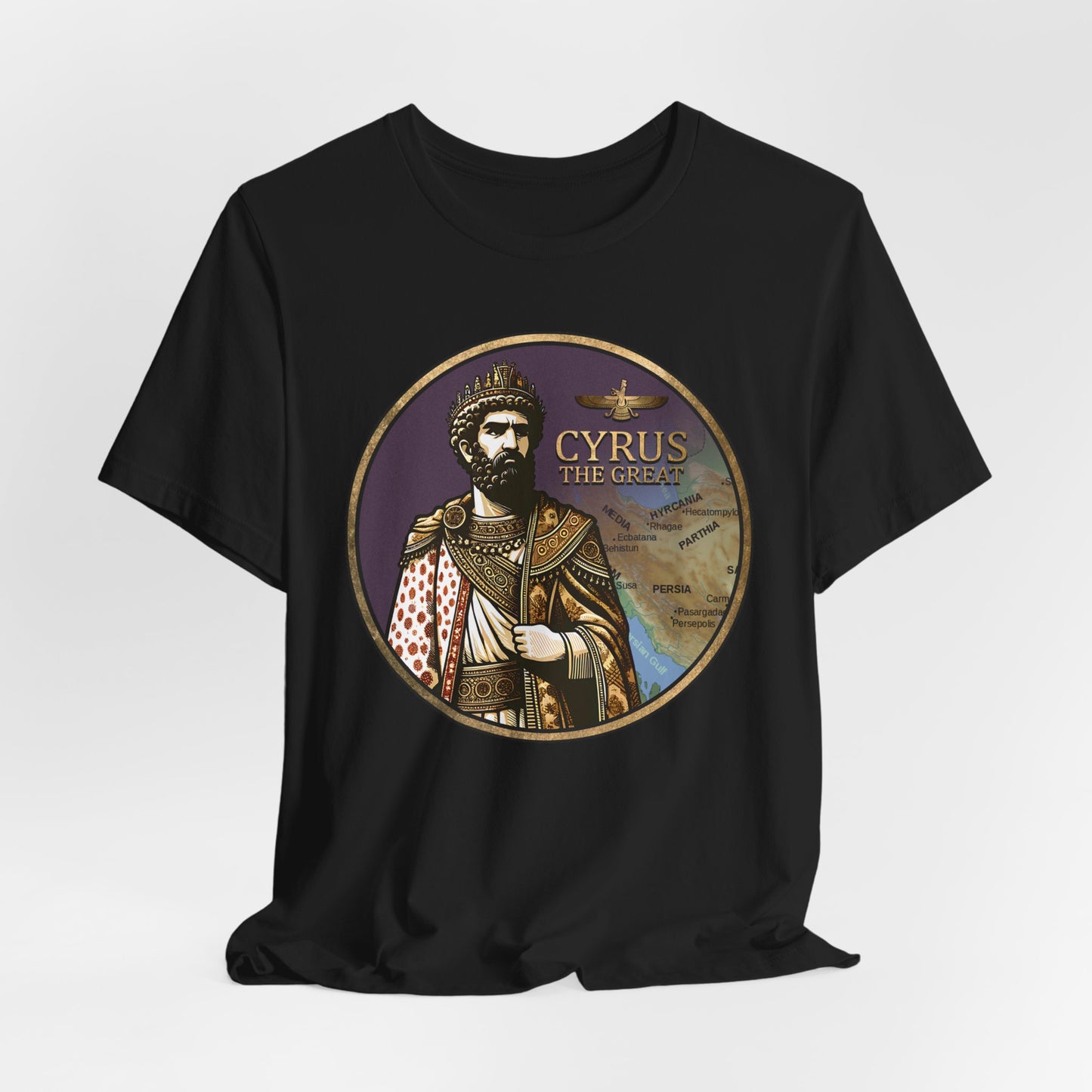 Cyrus the Great - The Great King of Persia - Achaemenid Empire T-Shirt