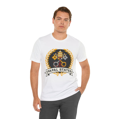 Papal States Heraldry - Papacy Coat of Arms T-Shirt