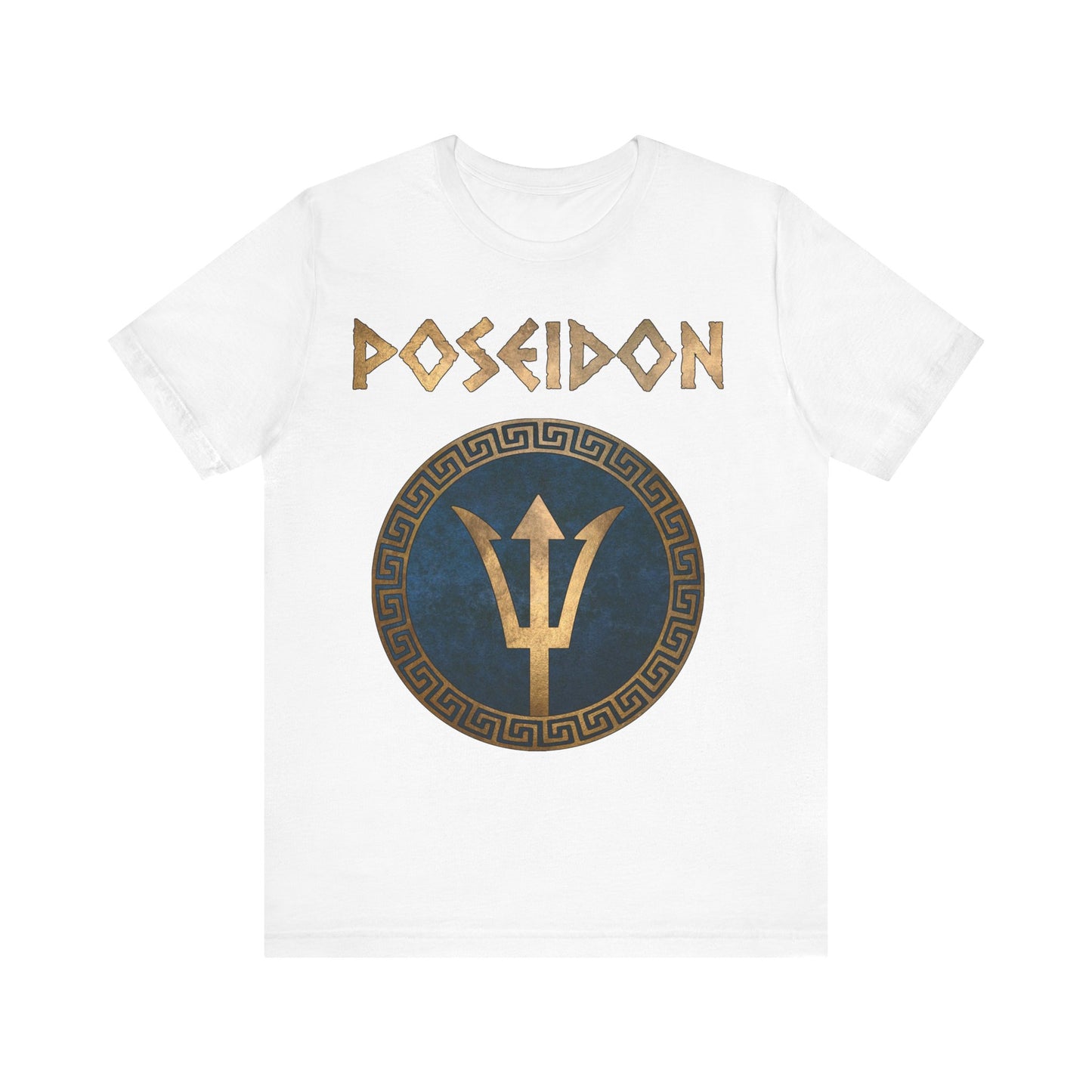 Poseidon Greek God of the Sea - Trident of the Ocean God - Gods of Olympus T-shirt