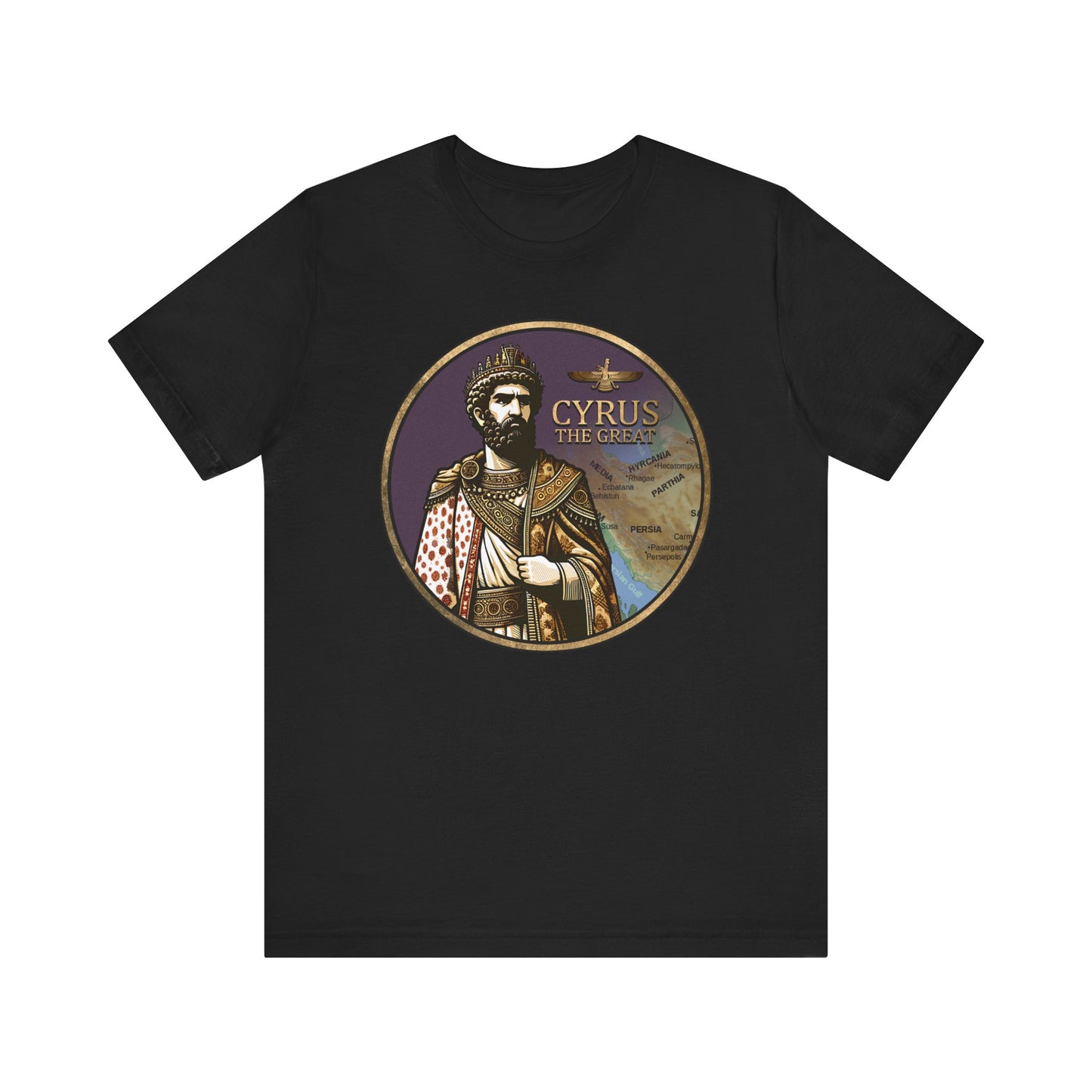 Cyrus the Great - The Great King of Persia - Achaemenid Empire T-Shirt