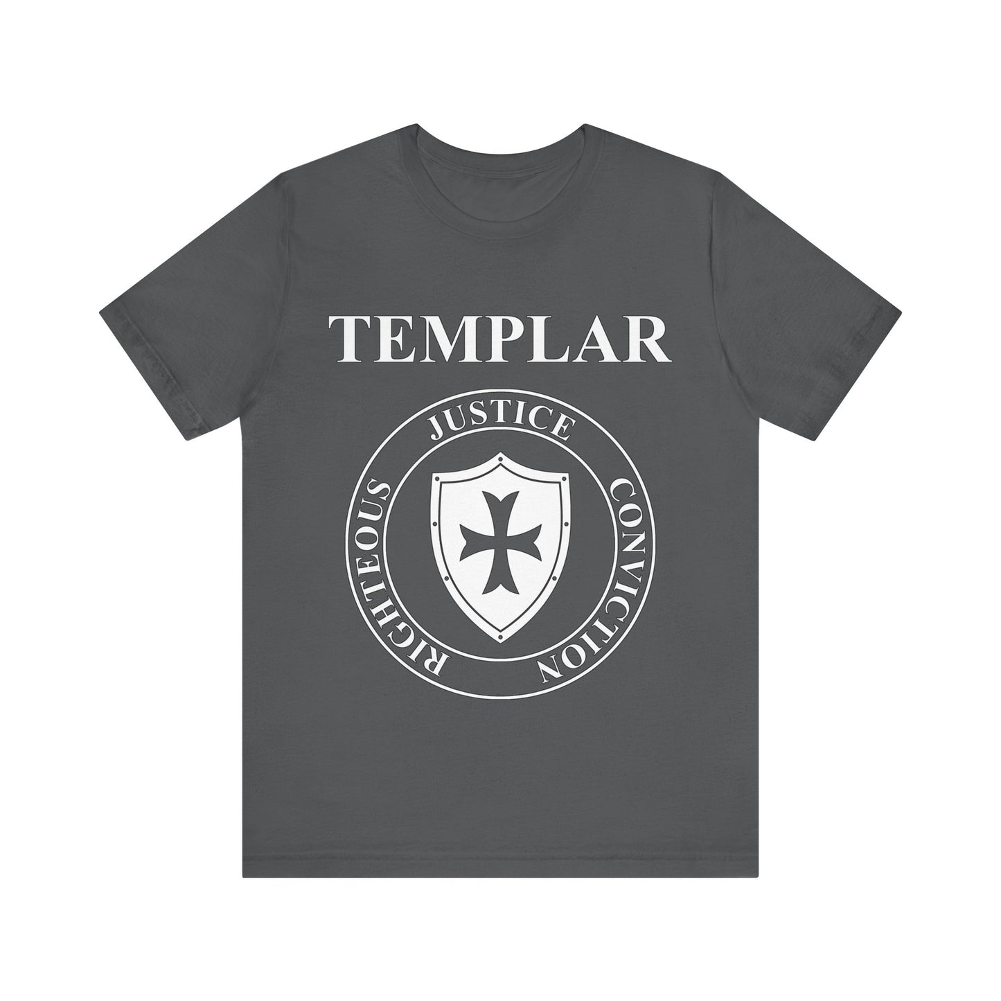 Templar Virtues of the Knights Templar Shield T-shirt