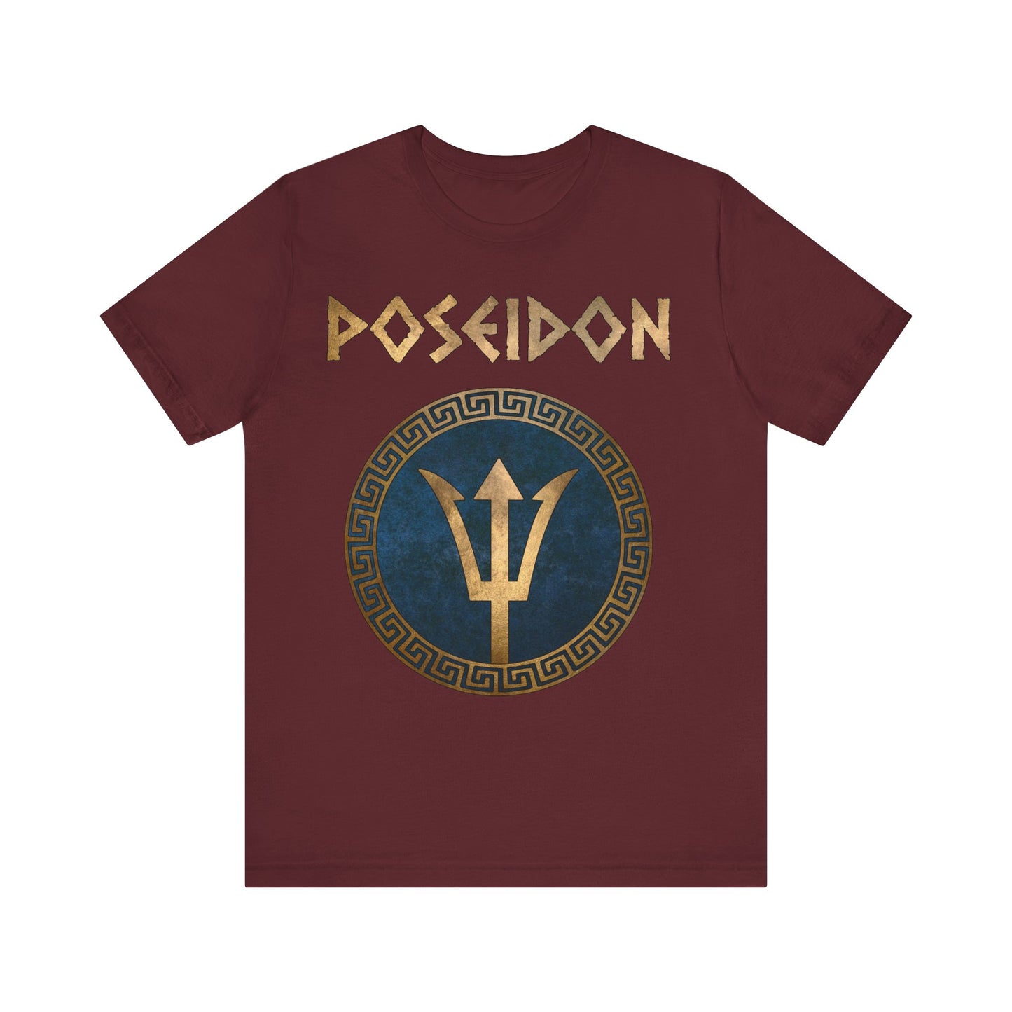 Poseidon Greek God of the Sea - Trident of the Ocean God - Gods of Olympus T-shirt