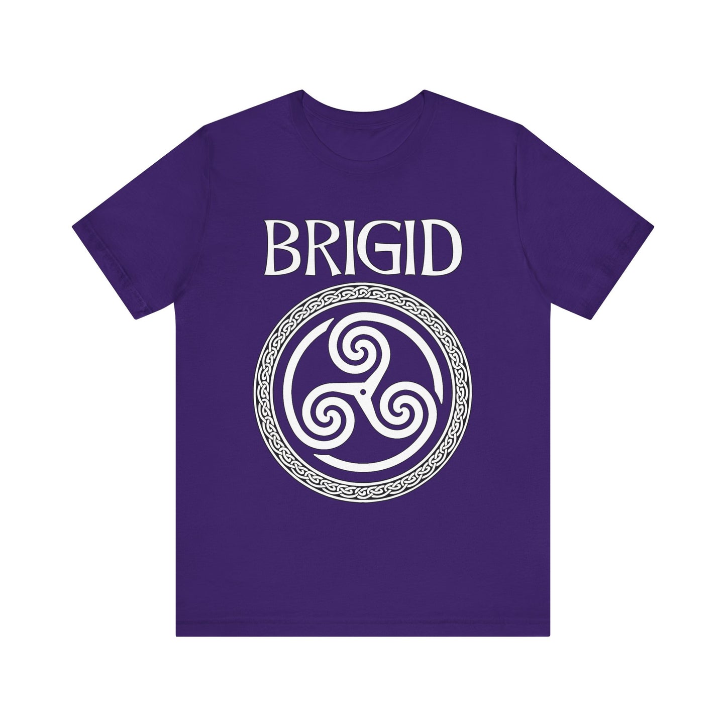 Brigid Celtic Goddess Triskelion Symbol T-Shirt