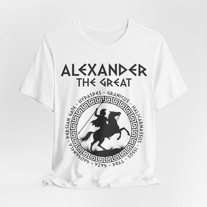 Alexander the Great - King of Macedon - Alexander and Bucephalus T-shirt