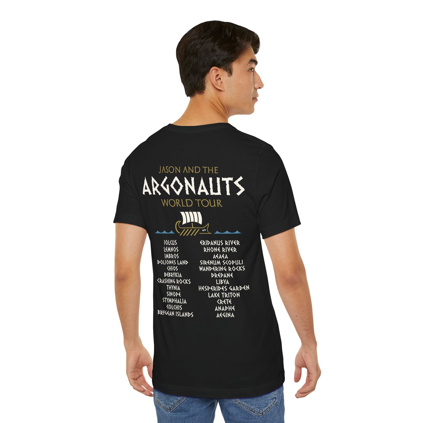 Argonauts World Tour - Ancient Greek Mythology - The Golden Fleece - The Journey of Jason and the Argonauts T-shirt