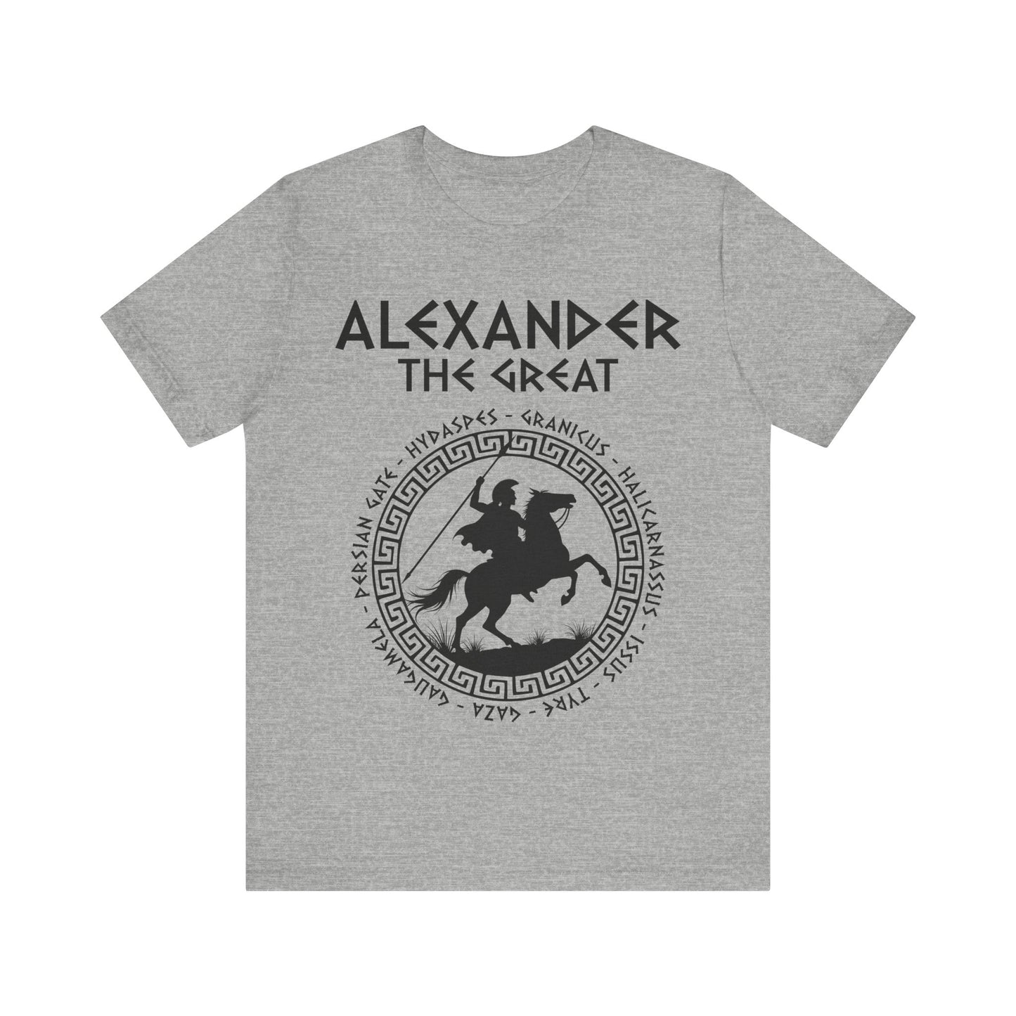 Alexander the Great - King of Macedon - Alexander and Bucephalus T-shirt