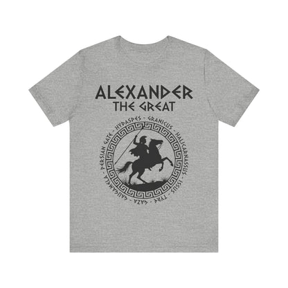 Alexander the Great - King of Macedon - Alexander and Bucephalus T-shirt