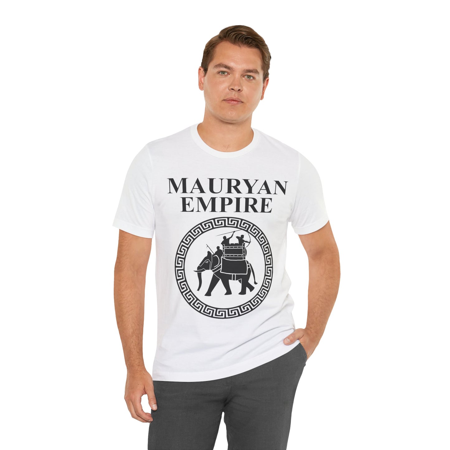 Mauryan Empire - Ancient Indian Kingdom of Maurya - War Elephant T-Shirt