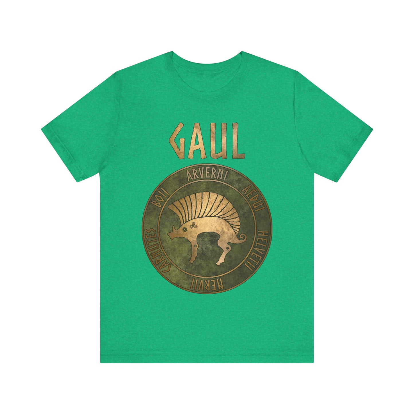 Gaul Ancient Tribes of Gaul Boar Gaelic History T-shirt