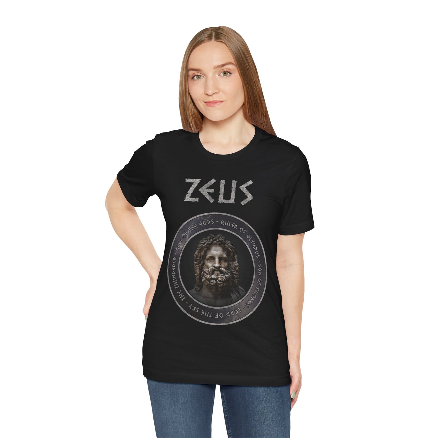 Zeus - Ancient Greek God - Zeus the Lord of Olympus and King of the Gods - Greek Mythology T-shirt