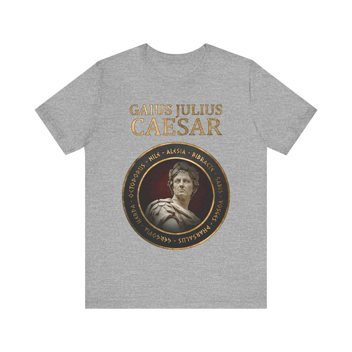 Gaius Julius Caesar - Famous Battles T-Shirt