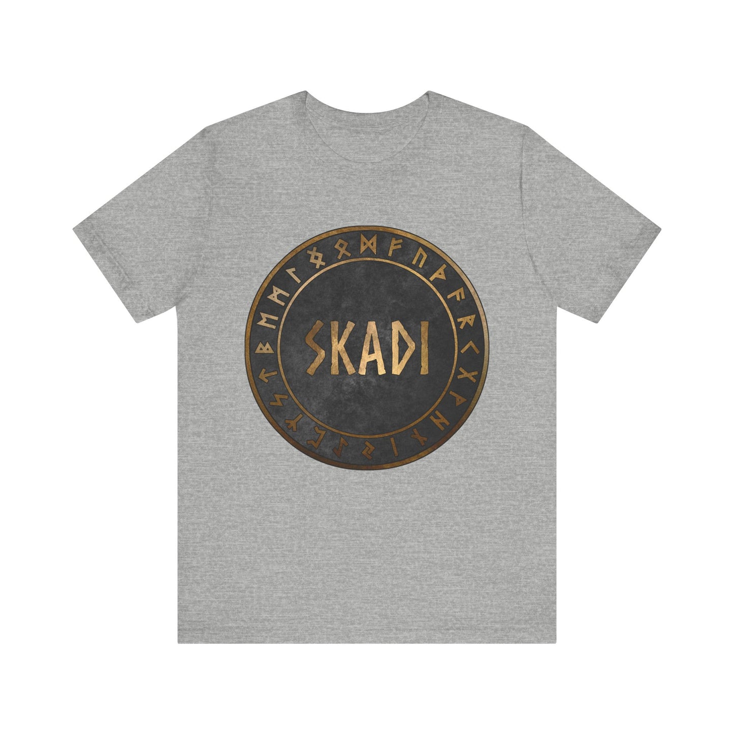 Skadi Norse Goddess of Winter Viking Runes T-Shirt