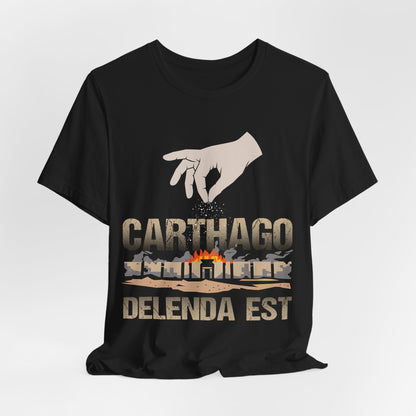 Carthago Delenda Est - Carthage Must Be Destroyed - Funny History T-shirt