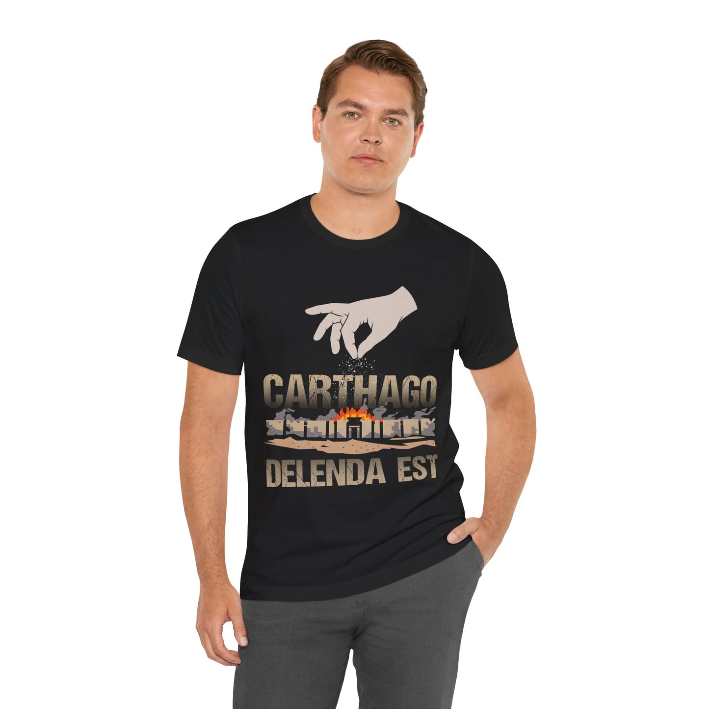 Carthago Delenda Est - Carthage Must Be Destroyed - Funny History T-shirt