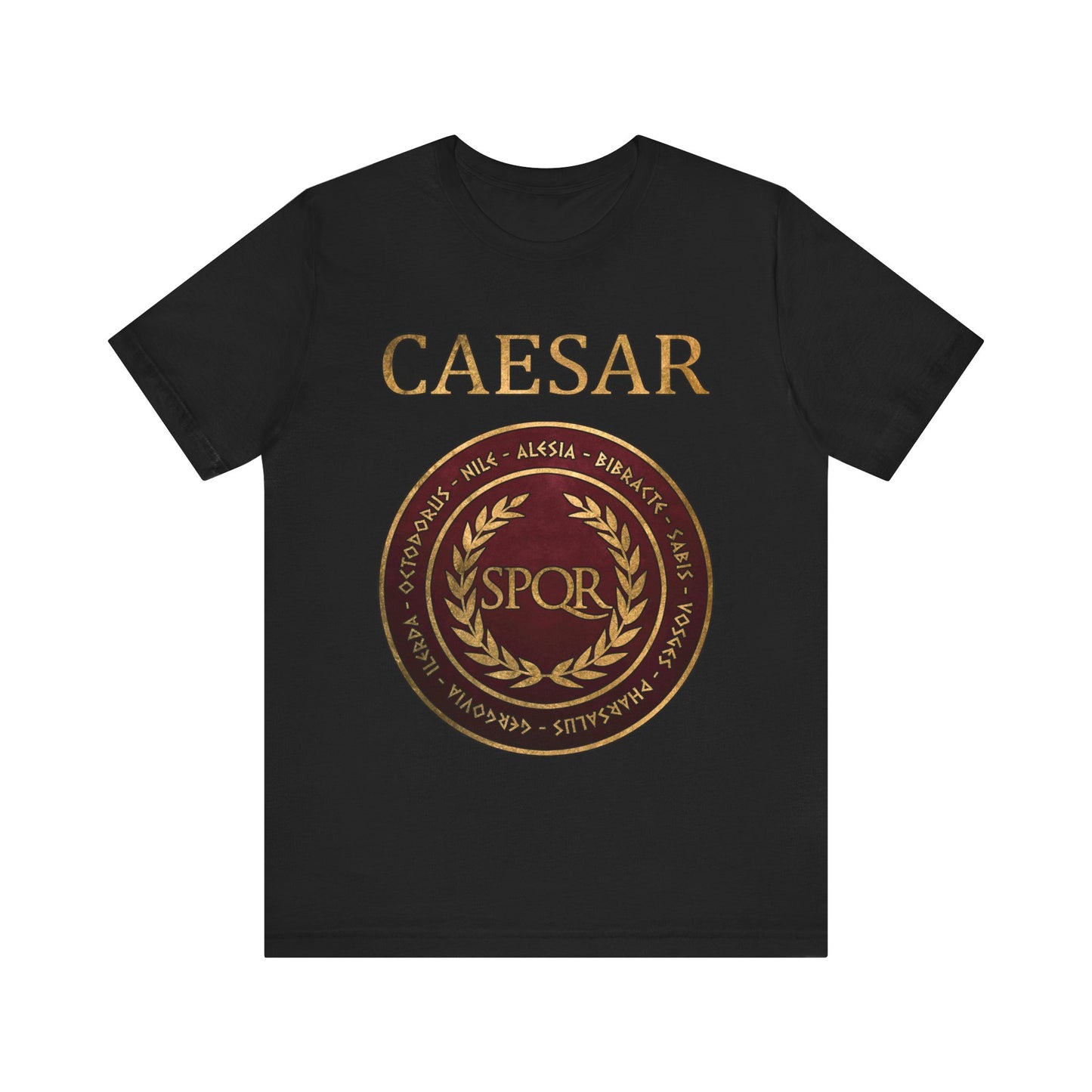 Julius Caesar Famous Battles T-Shirt