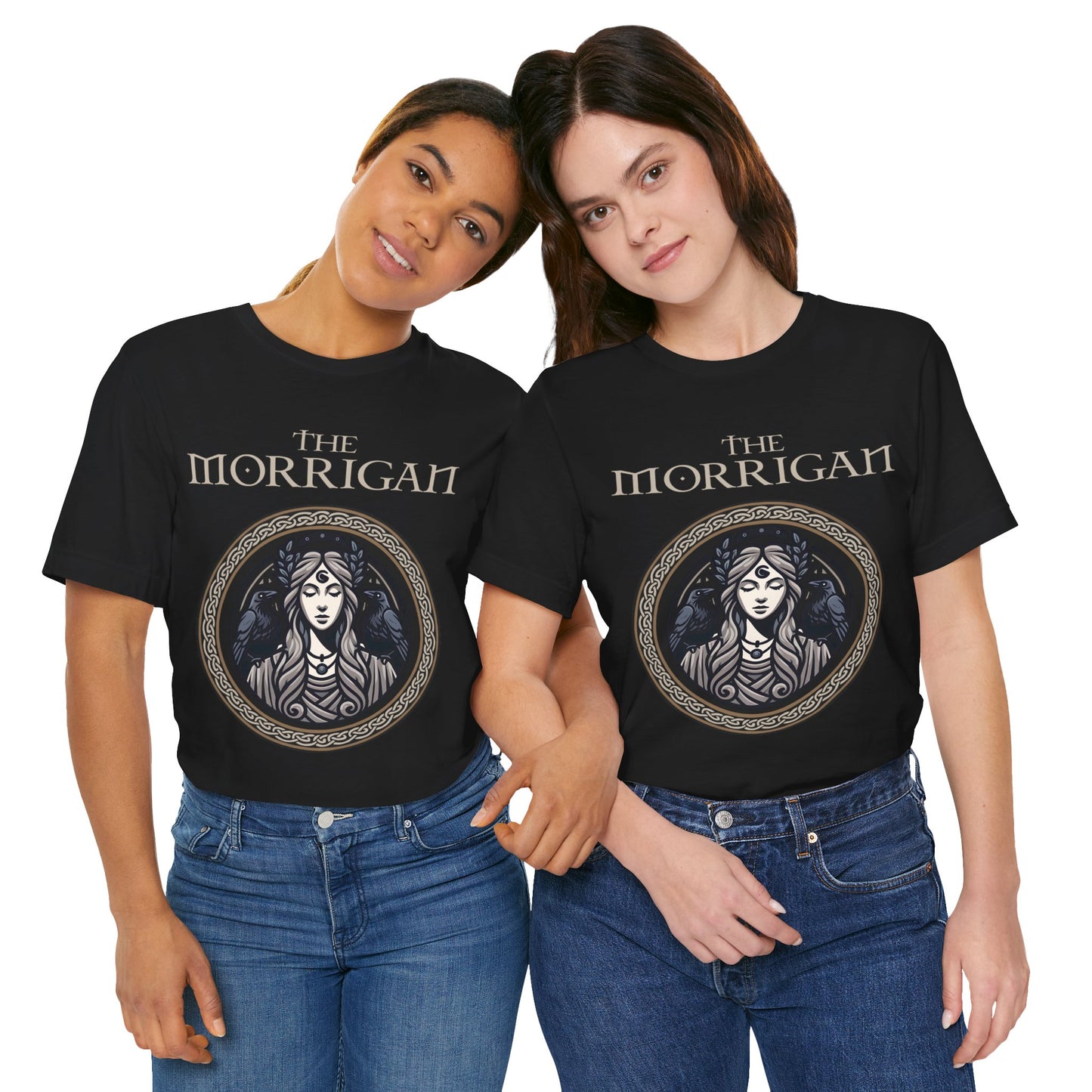 The Morrigan Celtic Goddess of Witchcraft - Celtic Mythology T-Shirt