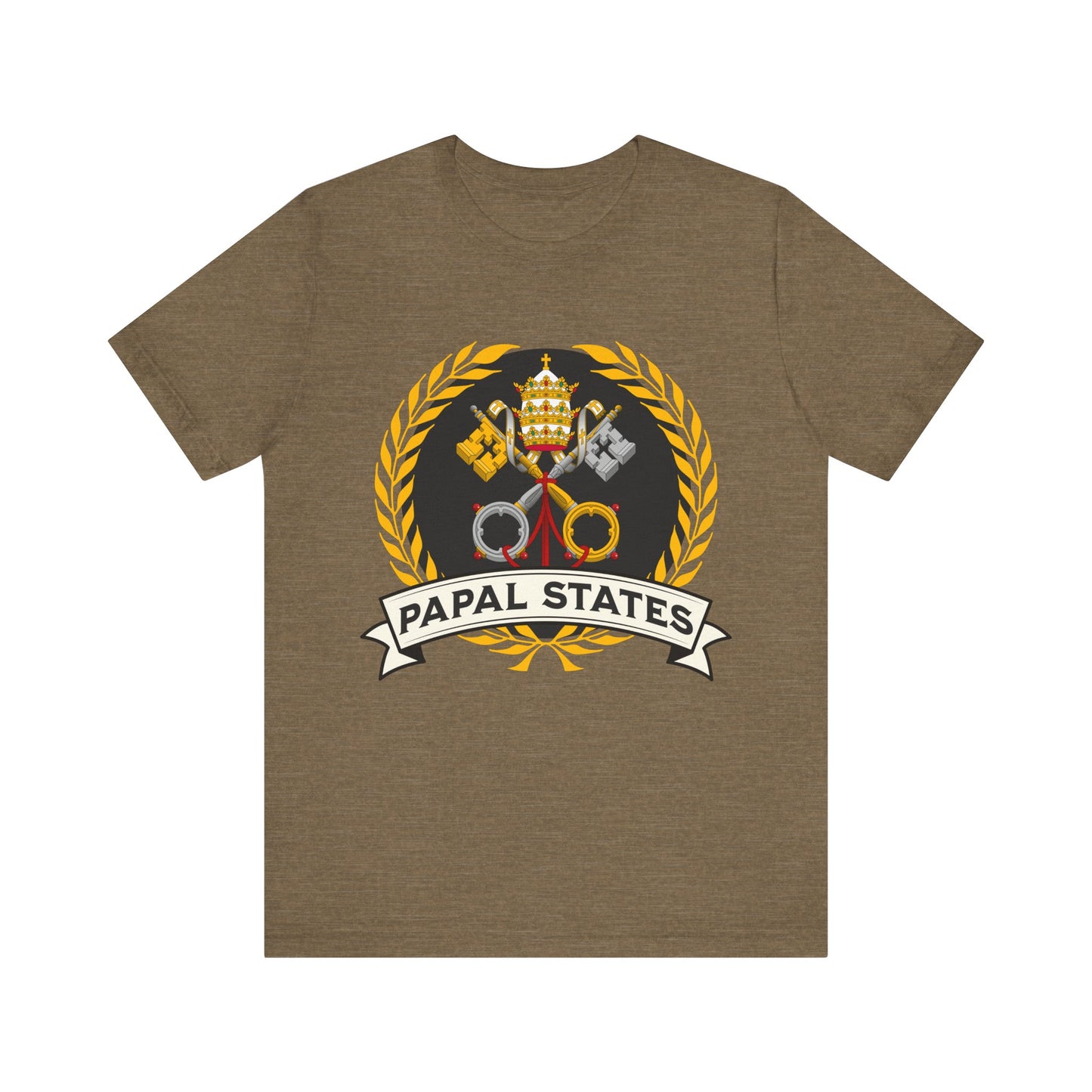 Papal States Heraldry - Papacy Coat of Arms T-Shirt