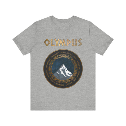 The Twelve Olympians Greek Gods and Goddesses - Mount Olympus T-Shirt