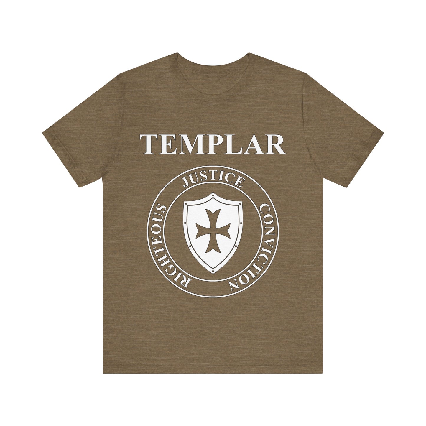 Templar Virtues of the Knights Templar Shield T-shirt