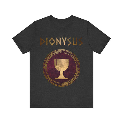 Dionysus Greek God of Festivals, Wine and Parties - Gods of Olympus T-shirt