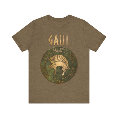 Gaul Ancient Tribes of Gaul Boar Gaelic History T-shirt