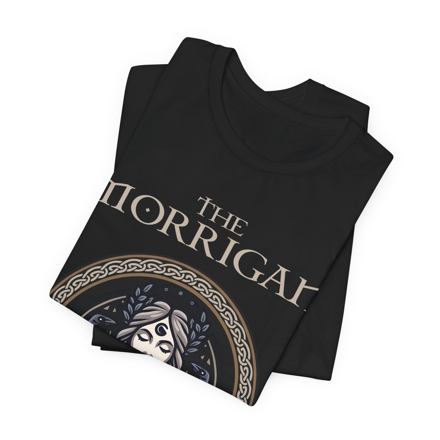 The Morrigan Celtic Goddess of Witchcraft - Celtic Mythology T-Shirt