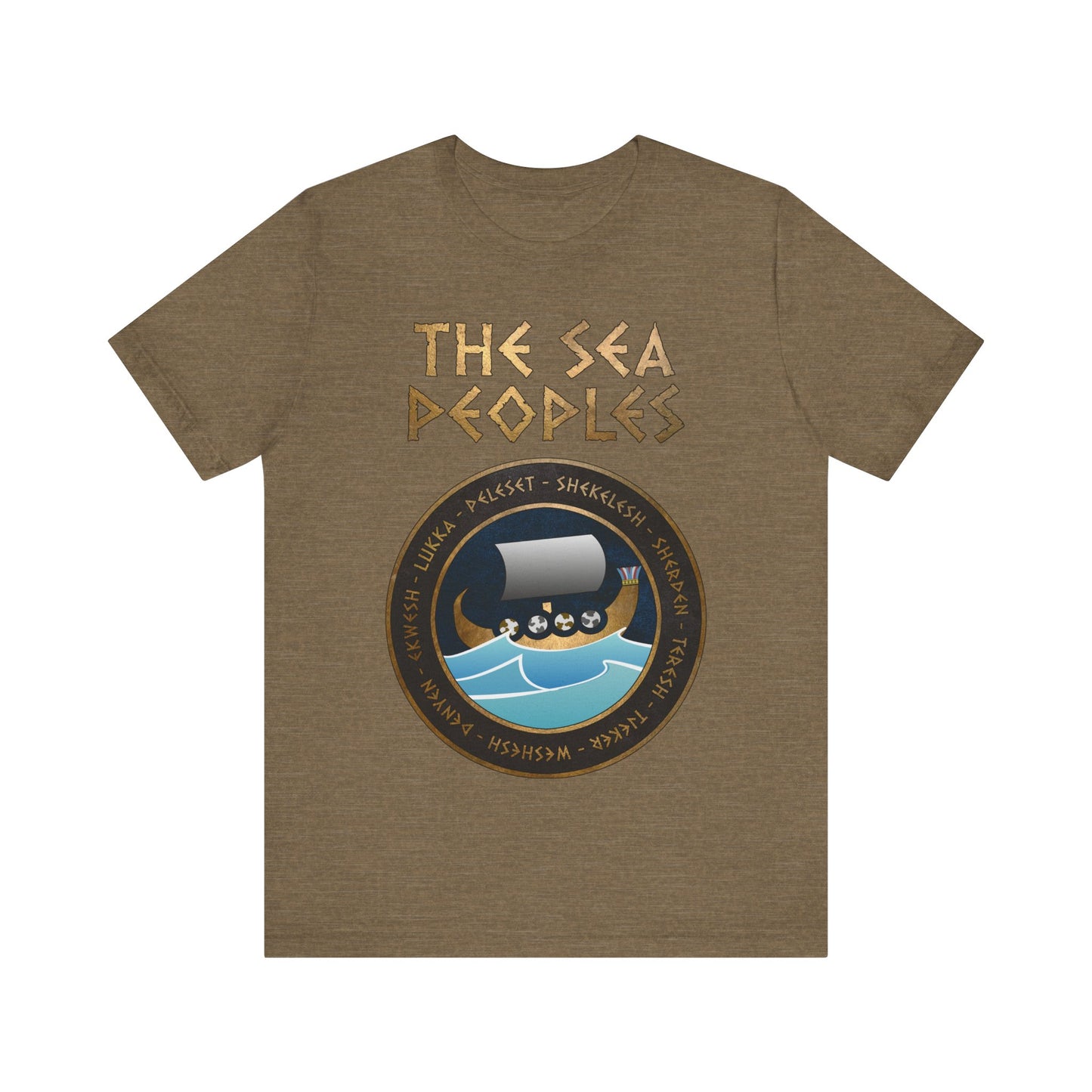 The Sea Peoples - Bronze Age Civilizations - The Late Bronze Age Collapse History T-shirt