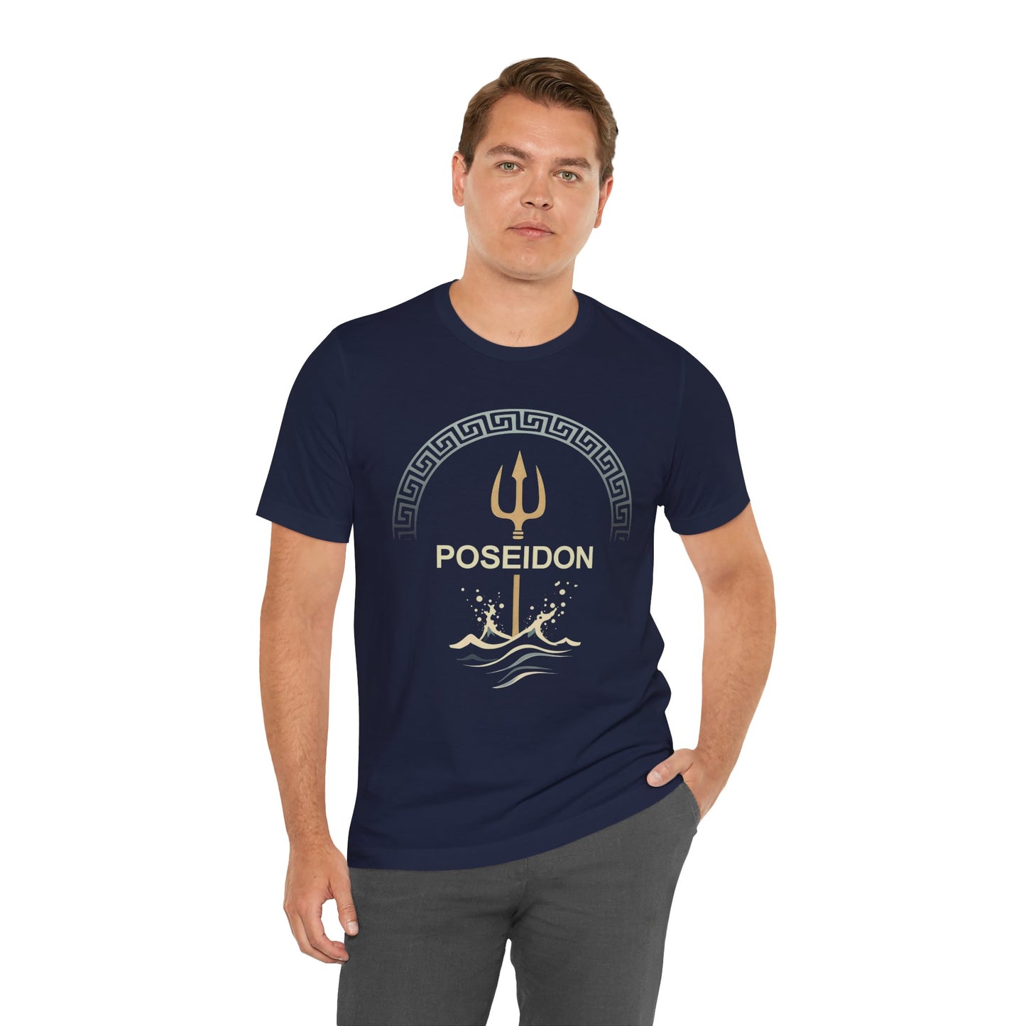 Poseidon Ancient Greek God of the Sea - Trident of Poseidon T-shirt