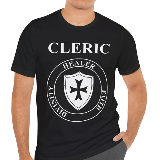 Cleric Holy Warrior T-Shirt